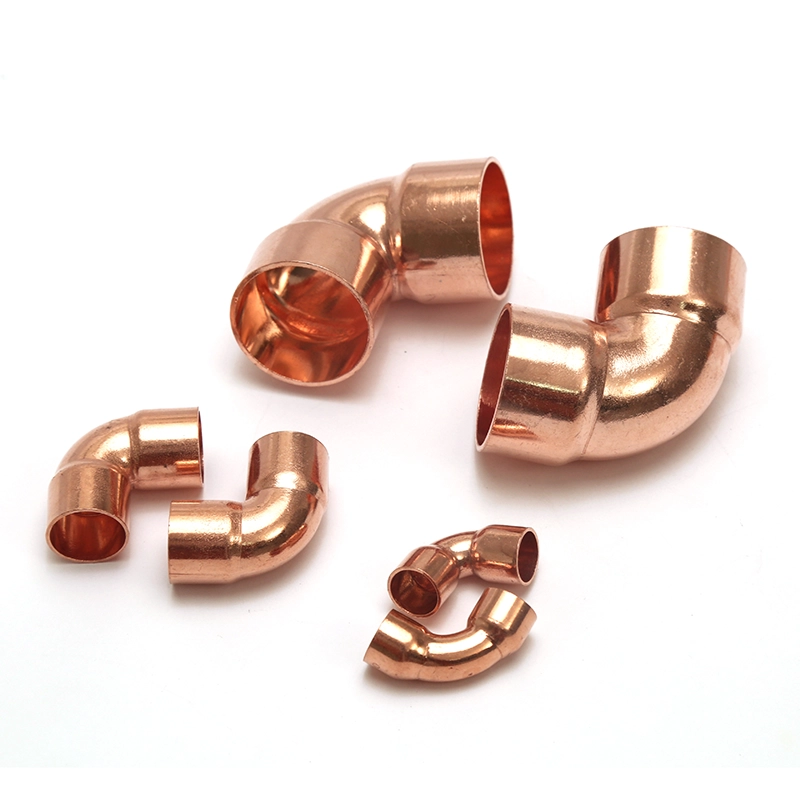 Medical Degreased Copper Elbow Fittings